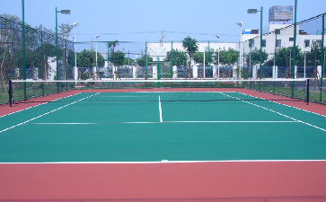 硅PU網(wǎng)球場