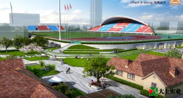 運(yùn)動(dòng)場(chǎng)設(shè)計(jì)圖