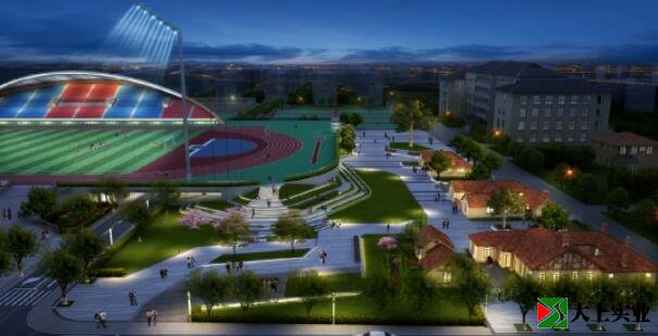 運(yùn)動(dòng)場(chǎng)設(shè)計(jì)圖