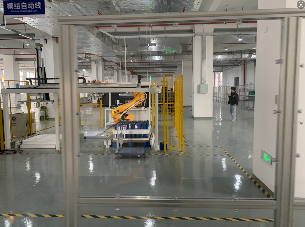 惠州仲愷高新區群益智能制造園地坪漆工程